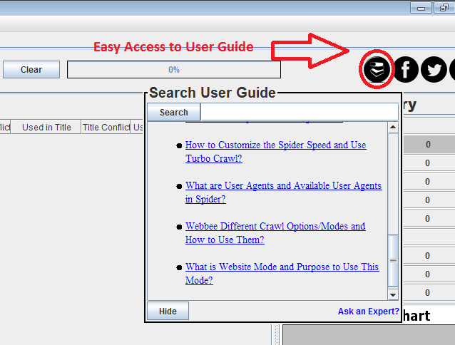 user guide access
